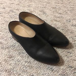 8.5 Nisolo Black Mules